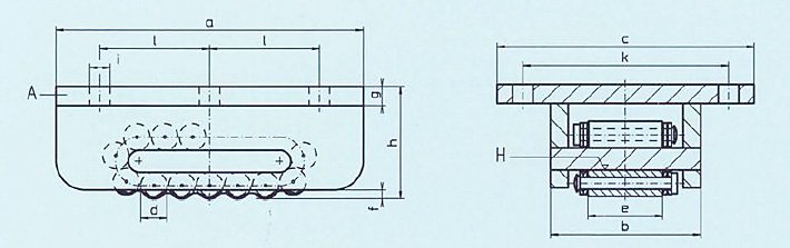 德國A系列滾輪搬運車結(jié)構(gòu)尺寸圖片