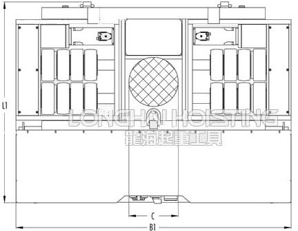 德國JUNG JLA-eSet2電動搬運小坦克尺寸圖