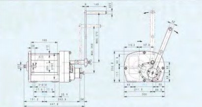 FUJI PW型手搖絞盤技術參數