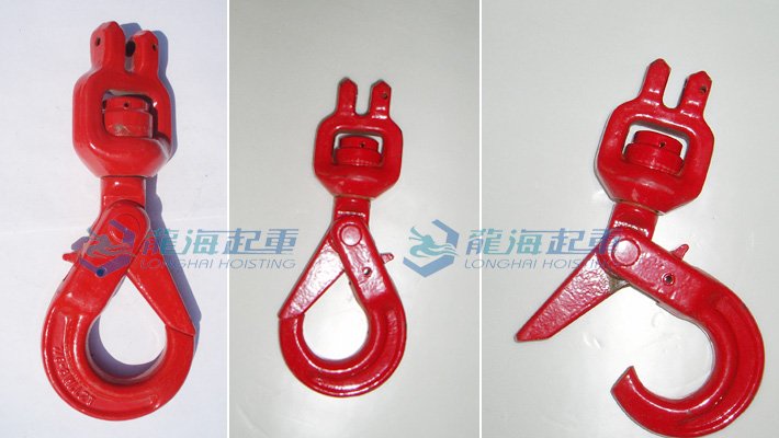 80級羊角旋轉安全鉤實物圖片