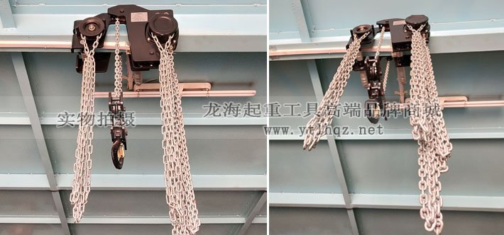 YTG型低凈空手拉葫蘆實物圖片