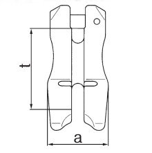VKE型德國JDT鏈條調節器結構尺寸圖片
