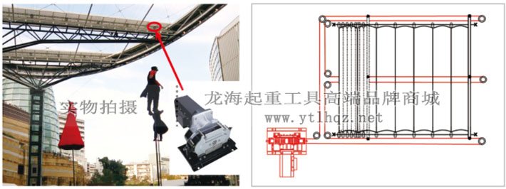 EME型Maxpull電動絞盤用于帳篷屋頂的開閉