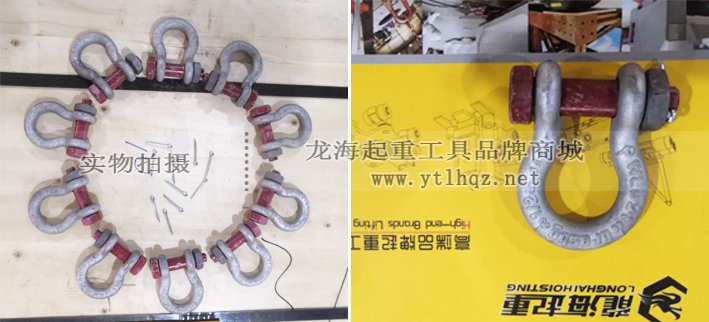 弓形卸扣G-2130實物拍攝