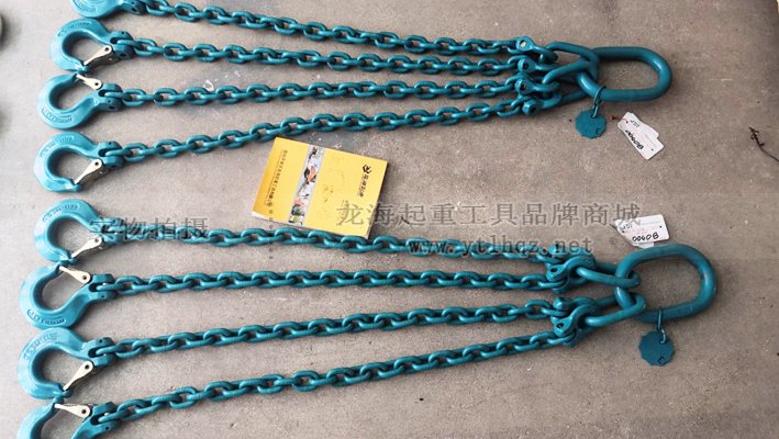 德國JDT成套鏈條索具實物拍攝：可以根據客戶具體要求配置