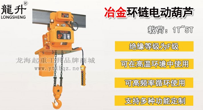 冶金環鏈電動葫蘆圖片