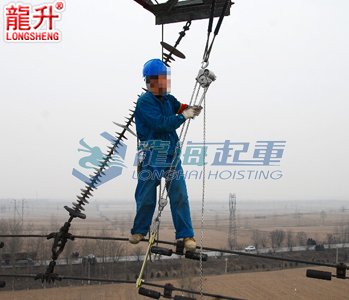 龍升鋁合金手扳葫蘆案例圖