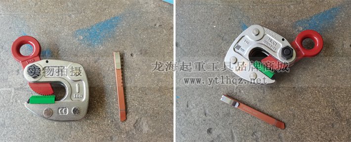 世霸HLC型橫吊鋼板吊鉗實(shí)物圖