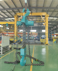 氣動葫蘆37噸載重實物圖